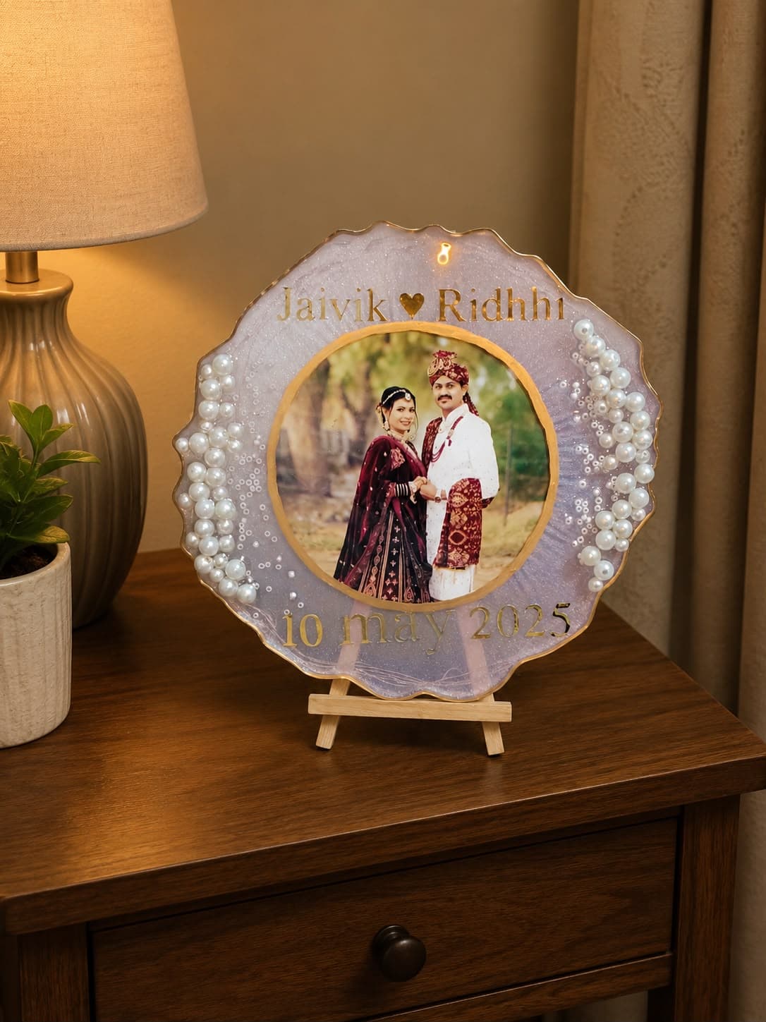 Personalised Resin Photo Frame 3